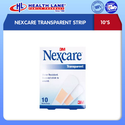 NEXCARE TRANSPARENT STRIP (10'S)
